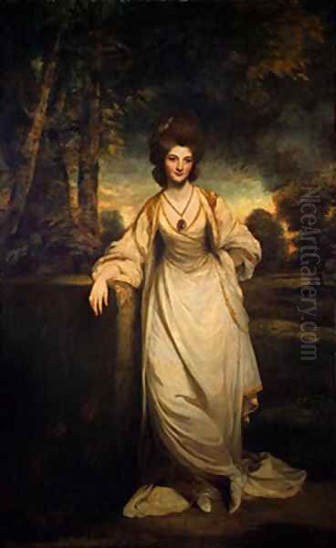 Lady Elizabeth Compton Oil Painting by Sir Joshua Reynolds