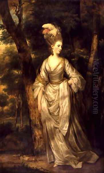 Mrs Elizabeth Carnac Oil Painting by Sir Joshua Reynolds