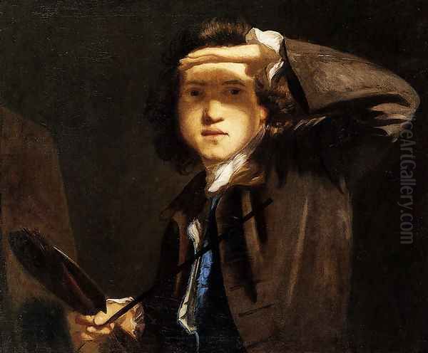 Self Portrait Oil Painting by Sir Joshua Reynolds