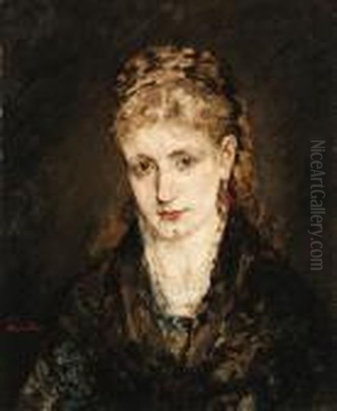 Monticelli, A.-j.-t. Oil Painting by Adolphe Joseph Th. Monticelli