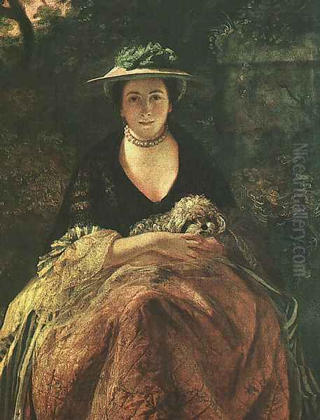 Nelly O'Brien 1762 Oil Painting by Sir Joshua Reynolds