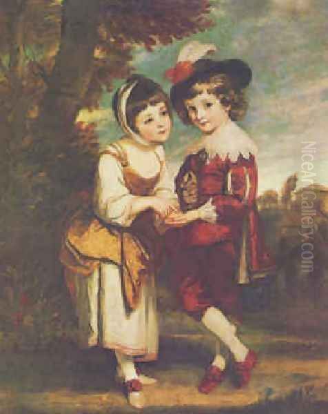 Young Fortune Teller Oil Painting by Sir Joshua Reynolds