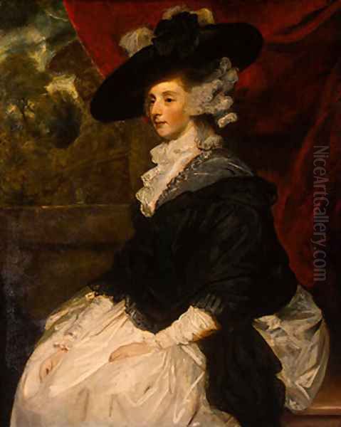 Lady Cornewall Oil Painting by Sir Joshua Reynolds