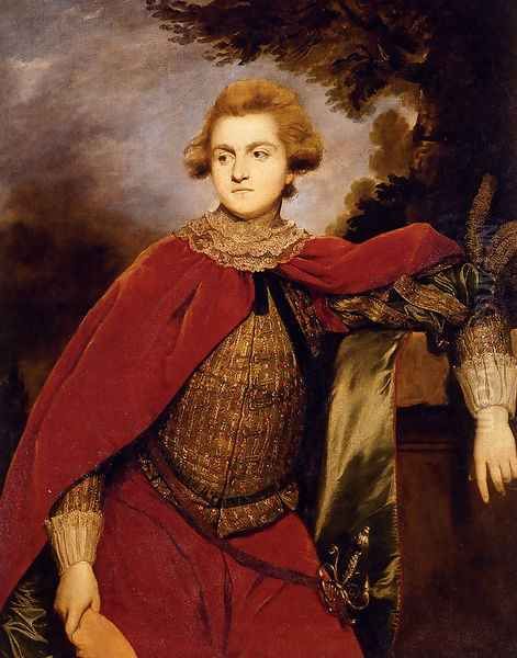 Portrait Of Lord Robert Spencer Oil Painting by Sir Joshua Reynolds