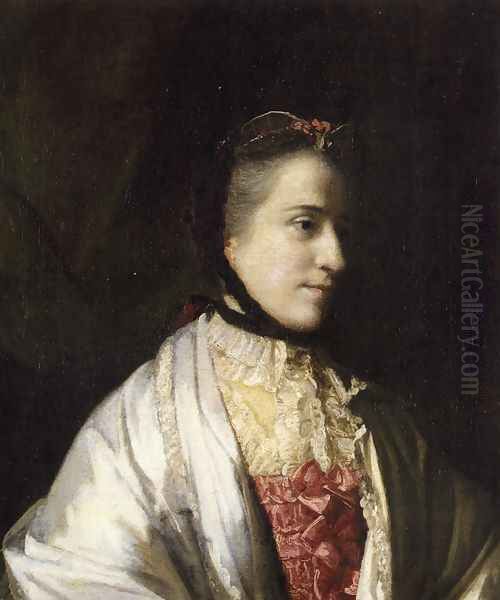 Portrait of Emma, Countess of Mount Edgcumbe Oil Painting by Sir Joshua Reynolds