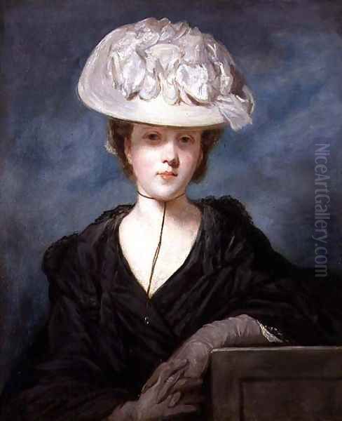 Miss Mary Hickey, 1770 Oil Painting by Sir Joshua Reynolds