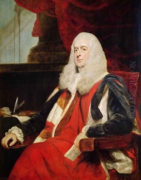 Alexander Loughborough, Earl Rosslyn and Lord Chancellor, 1785 Oil Painting by Sir Joshua Reynolds