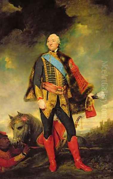 Portrait of Louis-Philippe-Joseph dOrleans 1747-93 Duke of Chartres, later Duke of Orleans, c.1779 Oil Painting by Sir Joshua Reynolds