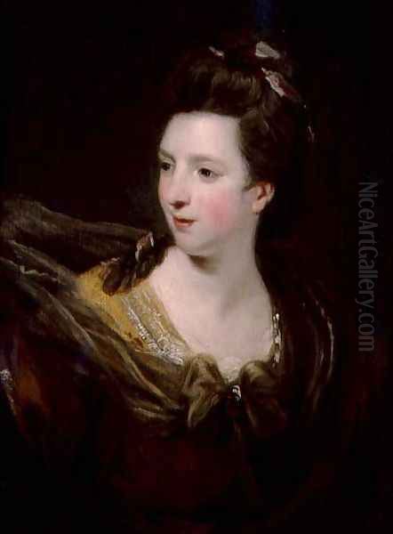 Portrait of Elizabeth Montgomery, c.1773 Oil Painting by Sir Joshua Reynolds