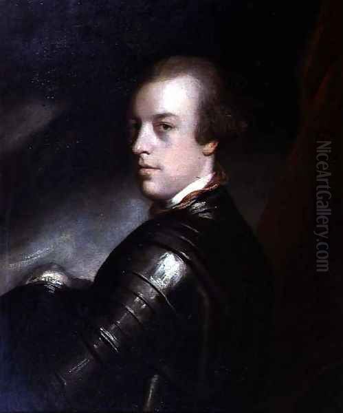 Portrait of Mr Amherst 1717-97 1760 Oil Painting by Sir Joshua Reynolds