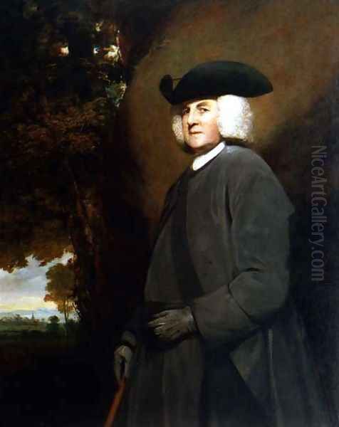 Portrait of Richard Robinson 1709-94 Archbishop of Armagh and Primate of All Ireland, c.1775 Oil Painting by Sir Joshua Reynolds