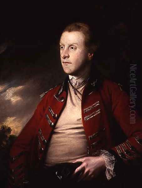 Colonel William, Viscount Pulteney 1731-63, 1761 Oil Painting by Sir Joshua Reynolds