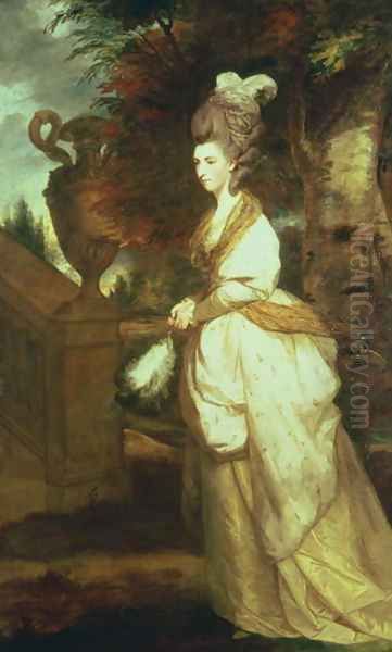 Portrait of Lady Hertford 1759-1834 1777-78 Oil Painting by Sir Joshua Reynolds