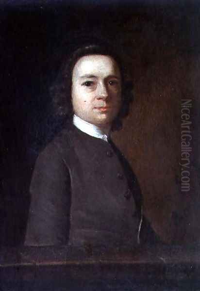 Portrait of a Young Man, c.1746 Oil Painting by Sir Joshua Reynolds