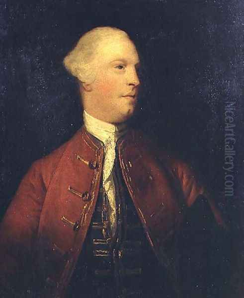 Portrait of General James Cholmondeley, c.1759-61 Oil Painting by Sir Joshua Reynolds