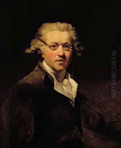 Unfinished Self Portrait, c.1792 Oil Painting by Sir Joshua Reynolds