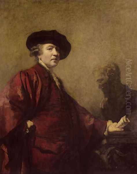 Self portrait, c.1779-80 Oil Painting by Sir Joshua Reynolds