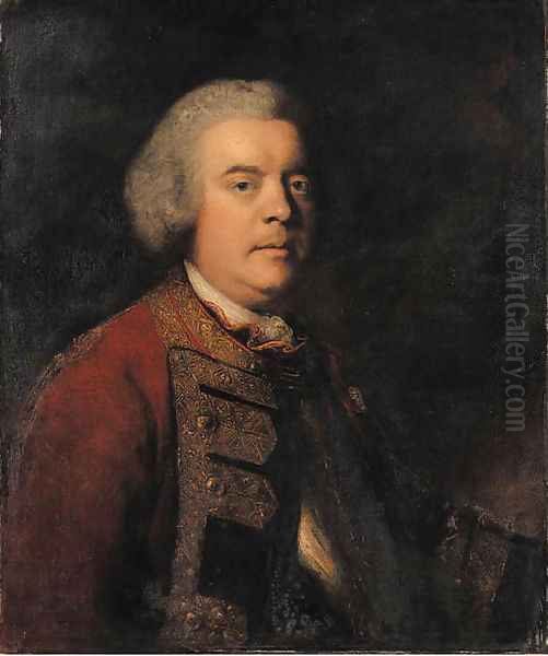 Portrait of Lieutenant-General William Kingsley (c.1698-1769) by Sir Joshua Reynolds