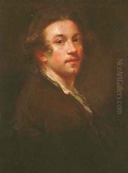 Self-portrait of the artis Oil Painting by Sir Joshua Reynolds