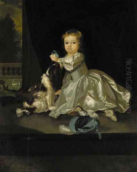 Portrait of Master or Miss Neate Oil Painting by Sir Joshua Reynolds