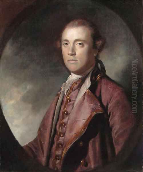 Portrait of Mr. Pelham Oil Painting by Sir Joshua Reynolds