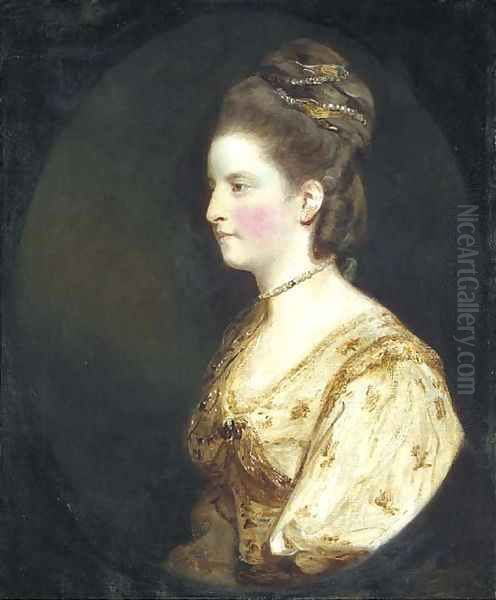 Portrait of Mrs Thomas Wodehouse Oil Painting by Sir Joshua Reynolds