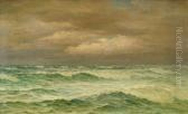 Seascape Oil Painting by Henry Moore