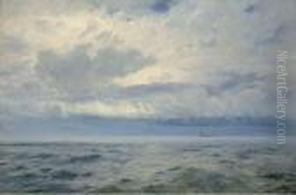 Storm Brewing Oil Painting by Henry Moore