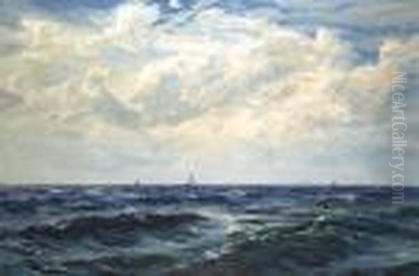 Summer At Sea Oil Painting by Henry Moore