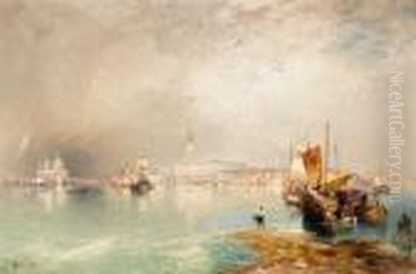 The Grand Canal, Venice Oil Painting by Thomas Moran