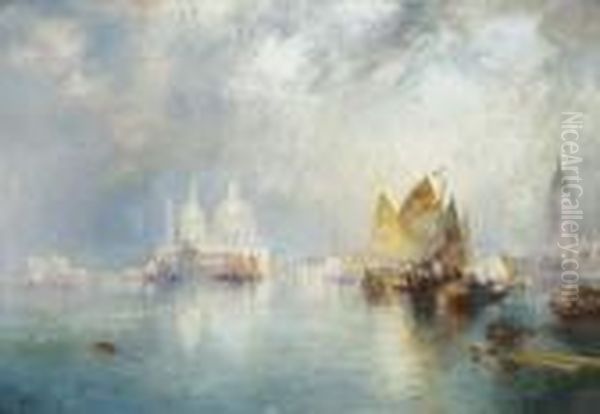 Venice Oil Painting by Thomas Moran