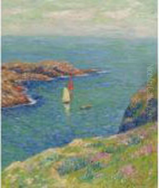 Ile D'ouessant Oil Painting by Henri Moret