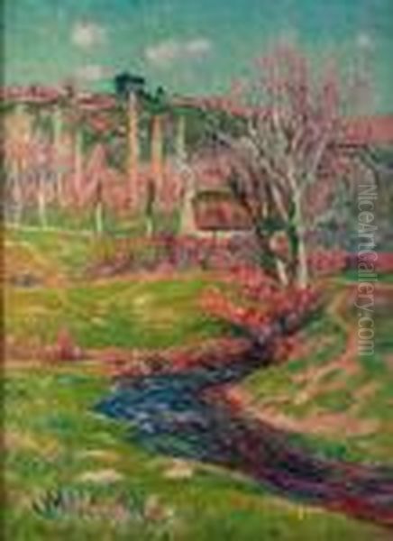 Paisaje Oil Painting by Henri Moret