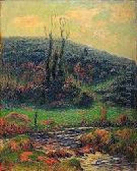 Brume Du Matin Oil Painting by Henri Moret