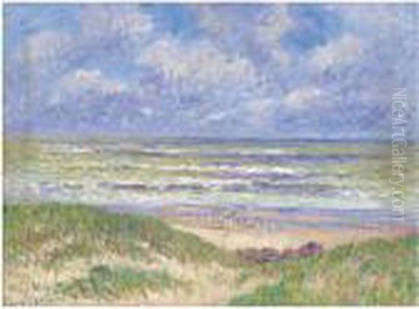 La Mer Du Nord Oil Painting by Henri Moret