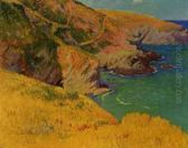 Belle Ile En Mer Oil Painting by Henri Moret