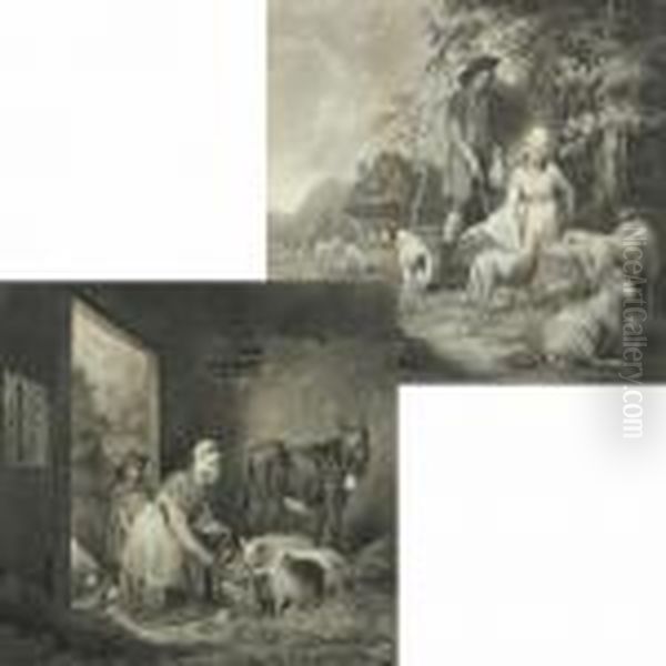 The Cottage's Wealth Oil Painting by George Morland