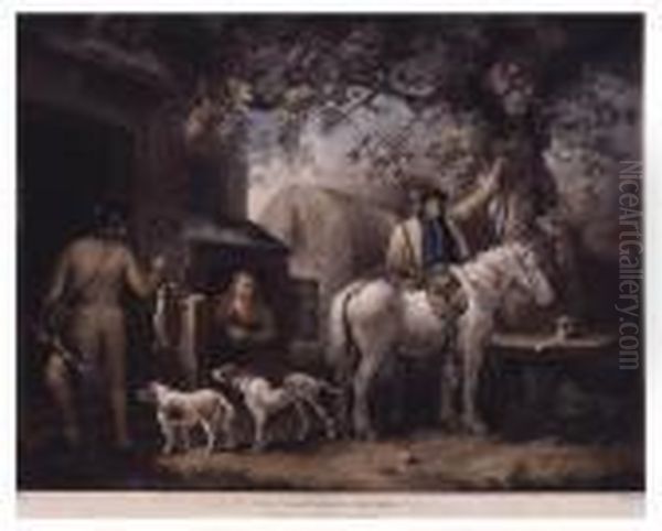 The Sportsman's Return Oil Painting by George Morland