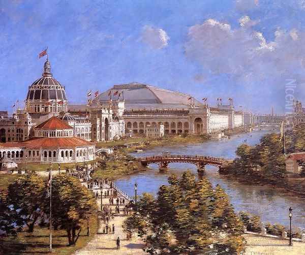 World's Columbian Exposition Oil Painting by Theodore Robinson