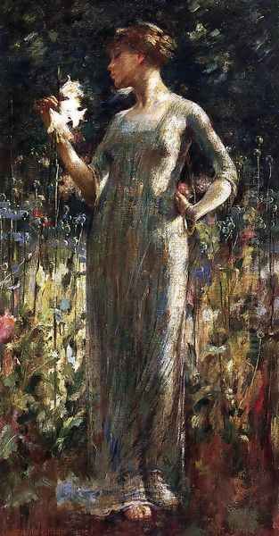 A King's Daughter Oil Painting by Theodore Robinson