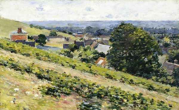 From The Hill Giverny Oil Painting by Theodore Robinson