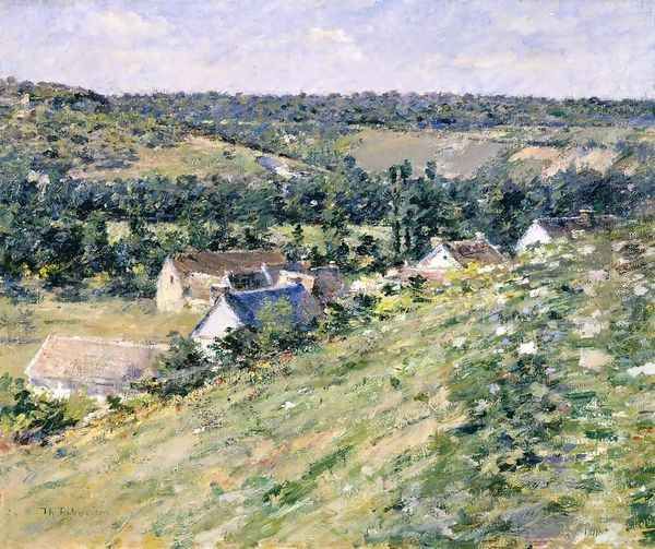 Giverny Oil Painting by Theodore Robinson