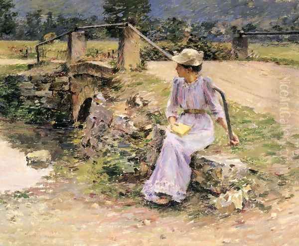 La Debacle Oil Painting by Theodore Robinson