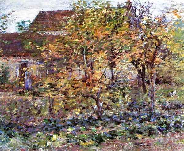 Yellow Apples Oil Painting by Theodore Robinson