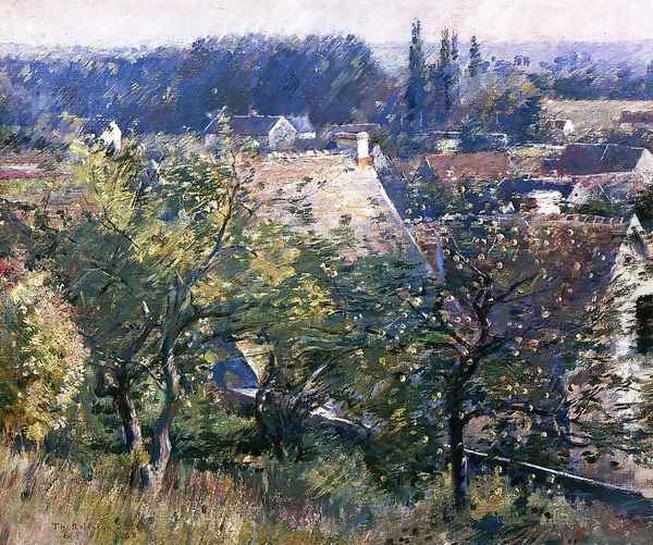 Saint Martin's Summer, Giverny Oil Painting by Theodore Robinson