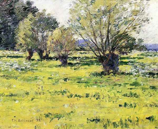 Springtime, 1892 Oil Painting by Theodore Robinson