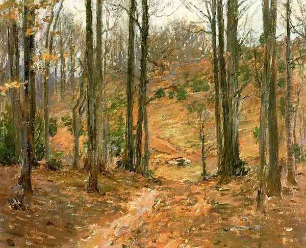 Virginia Woods Oil Painting by Theodore Robinson