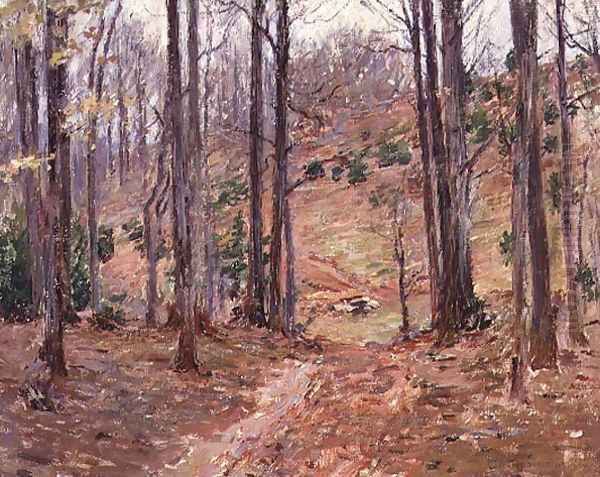 Virginia Woods, 1893 Oil Painting by Theodore Robinson