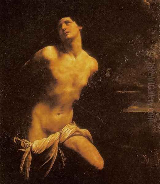 St. Sebastian (San Sebastiano) Oil Painting by Guido Reni