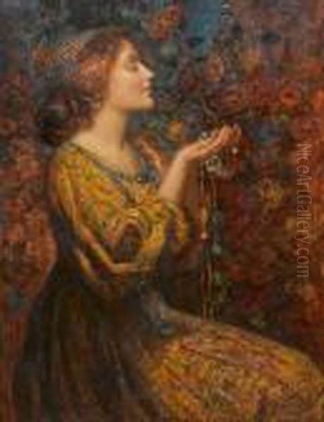 Jewels Oil Painting by Thomas E. Mostyn